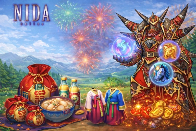 니다온라인, 달조각으로 완성되는 말가면 이벤트 진행