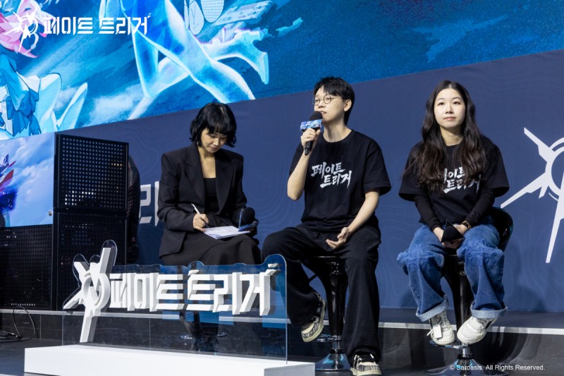 할란 자오 개발 총괄과 루비 리우 퍼블리싱 총괄(제공=사로아시스 스튜디오).