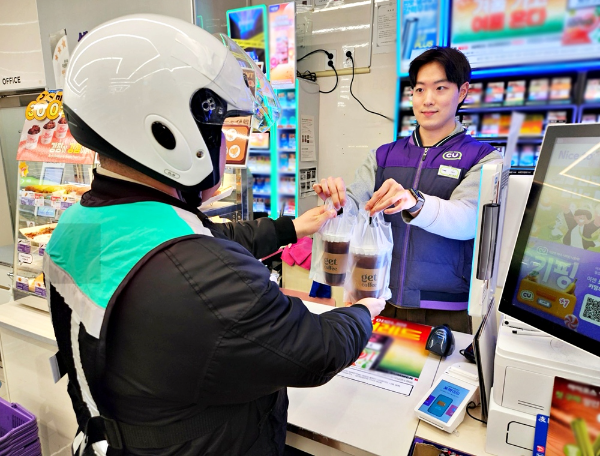 CU, get 커피 배달