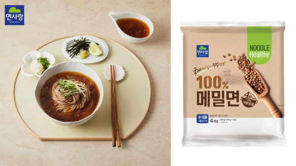 면사랑 ‘100% 메밀면’ 제품 (사진제공=면사랑)