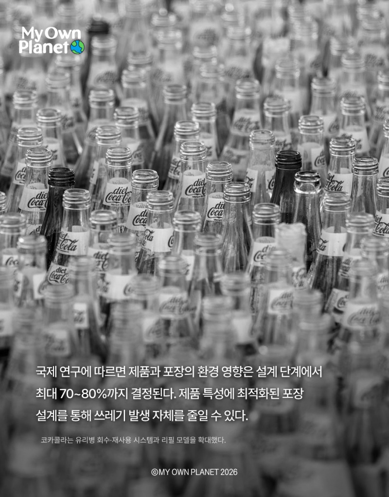 마이 오운 플래닛(My Own Planet) 기후행동 실천 캠페인 24. 포장부터 바꾸는 기후행동, 에코디자인