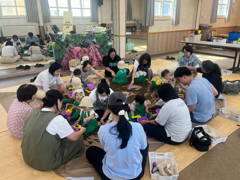 함평군 보건소 오감놀이 프로그램 (사진제공=함평군)