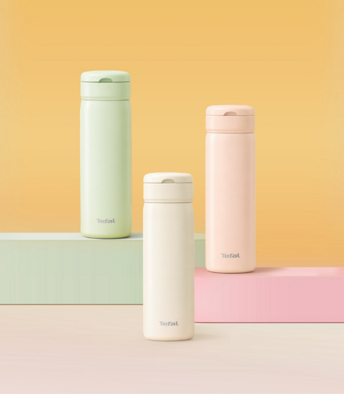 테팔 316 스테인리스 스틸 ‘이지 오픈 루프 텀블러’ 출시 (사진 제공=테팔)