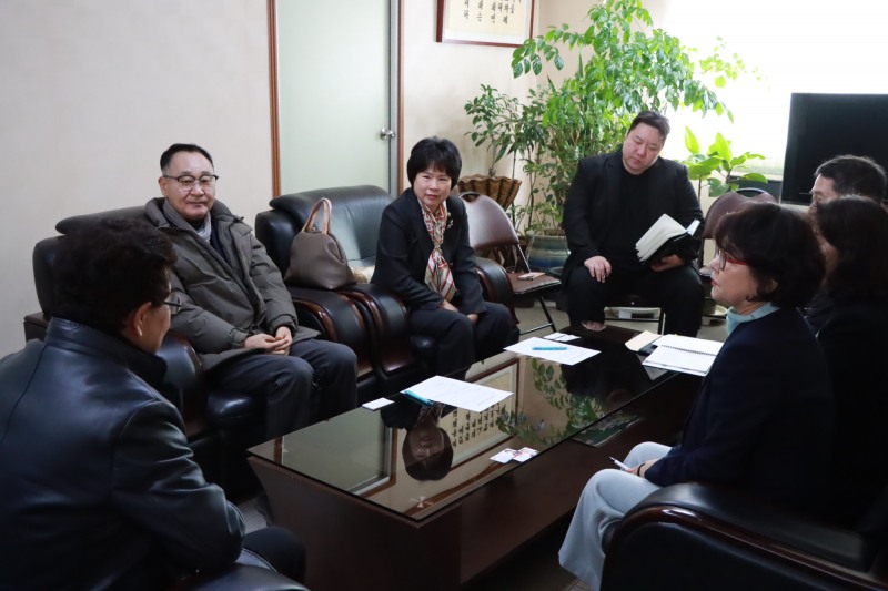 용인시 마을버스 관계자들 만나 마을버스 운영 실태 점검