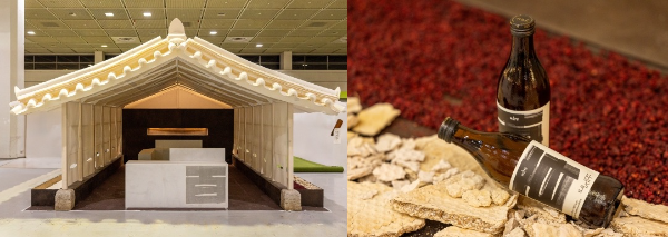 리빙디자인페어에 참여한 국순당 백세주 브랜드 체험공간 ‘백세주당’ 이미지