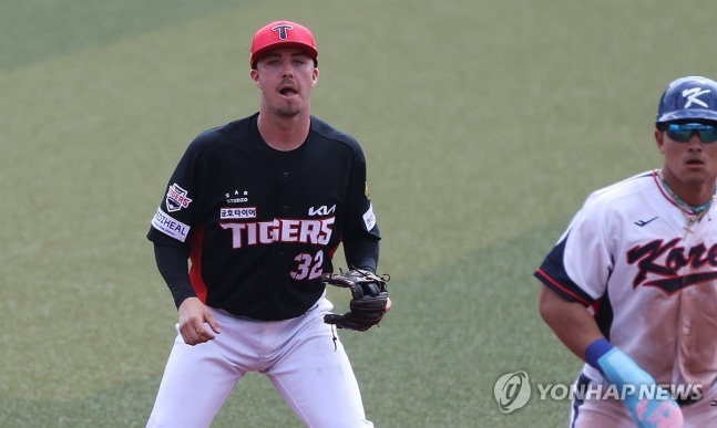 연습경기 출전한 제리드 데일 / 사진=연합뉴스