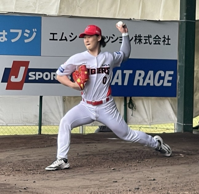 KIA 곽도규의 불펜 투구 / 사진=KIA 타이거즈 제공