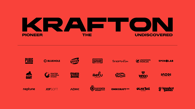 크래프톤 패밀리 로고. 자료 제공 : 크래프톤