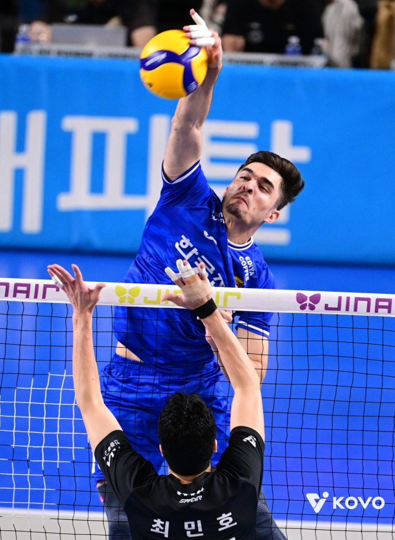 '대체 아시아쿼터 빠른 적응' 한국전력 무사웰, V리그 데뷔 후 최다득점 타이…공수 양면 활약