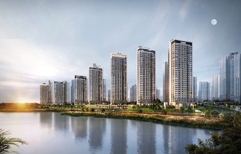 천안 아이파크 시티 5·6단지 투시도./HDC현대산업개발