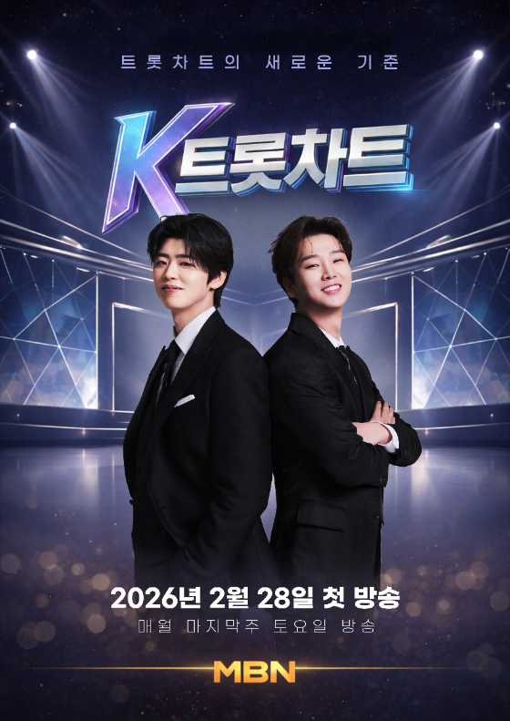 트롯블루칩 박지현·송민준, MBN <K트롯차트> 첫방송 탄다