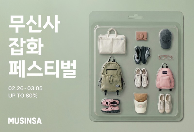 잡화 페스티벌 포스터 / 무신사 제공