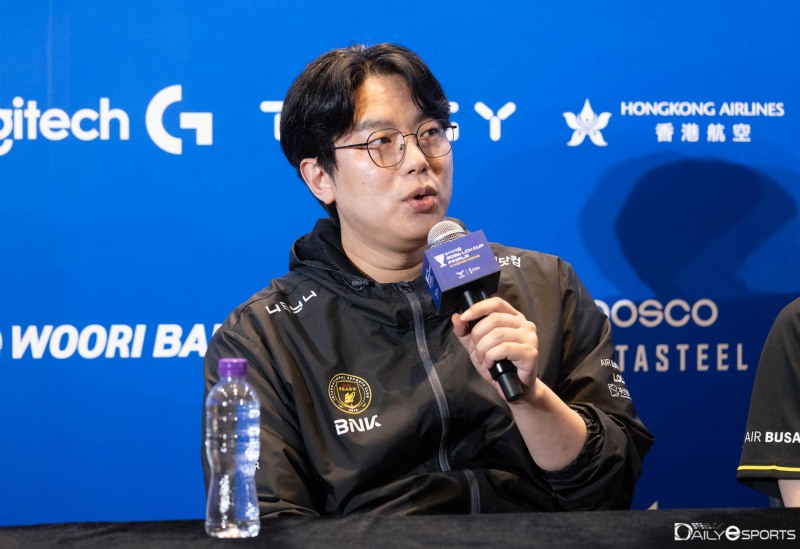 BNK 피어엑스 '이도' 박준석 감독