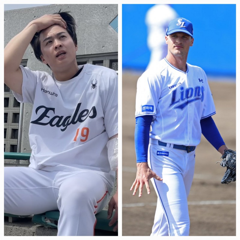 왕옌청(왼쪽)과 맷 매닝