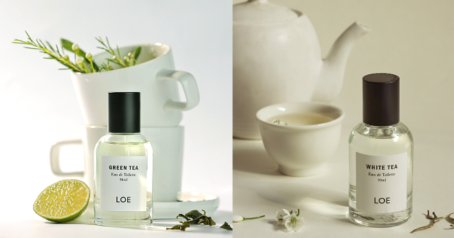 로에(LOE), 티 프래그런스 라인 확장 ‘그린티, 화이트티’ 신제품 향수 출시