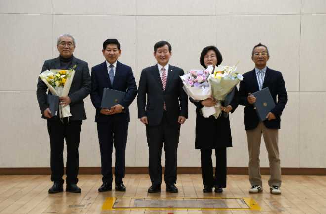 지난달 2월 26일, ‘2025학년도 동계 교수세미나’사진. (사진제공=가톨릭관동대)