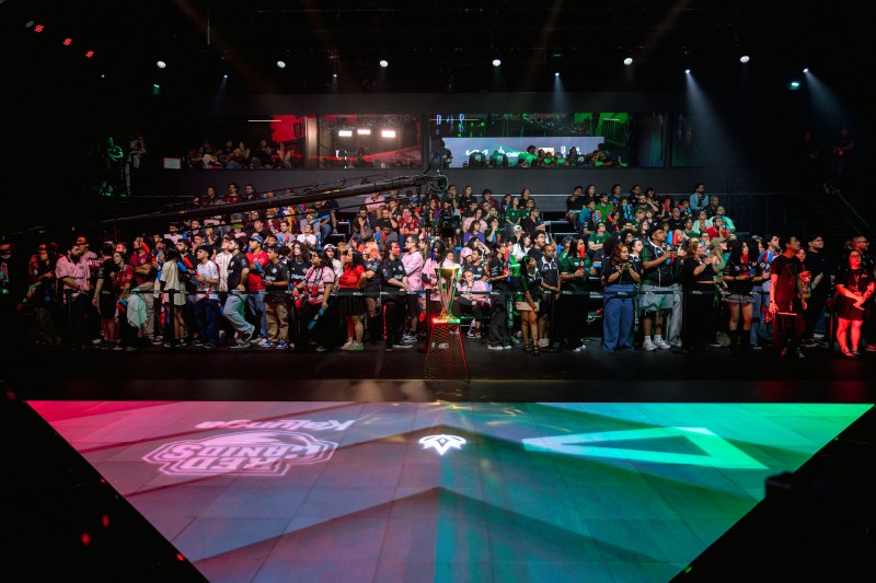 퍼스트 스탠드가 열리는 브라질 CBLoL 경기장(사진=CBLoL)