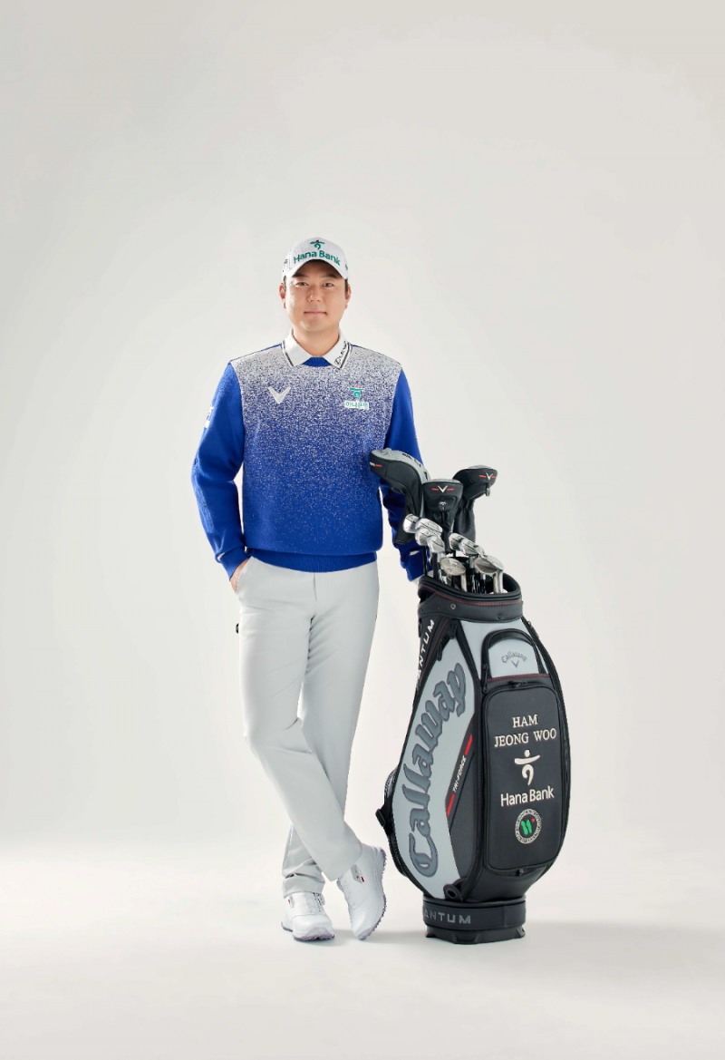 캘러웨이 어패럴, KPGA 함정우 프로와 2026 시즌 의류 후원 계약 체결