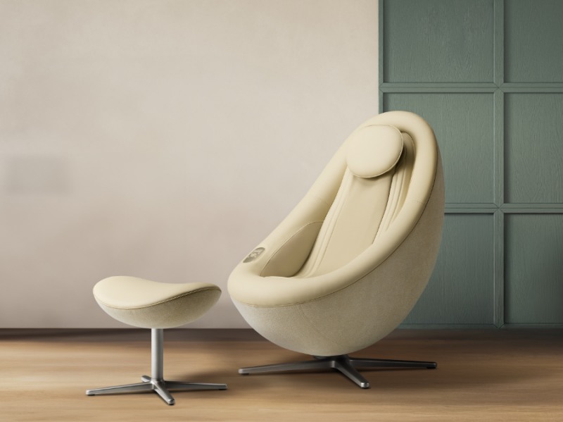 코웨이 비렉스 페블체어2 버터 옐로우