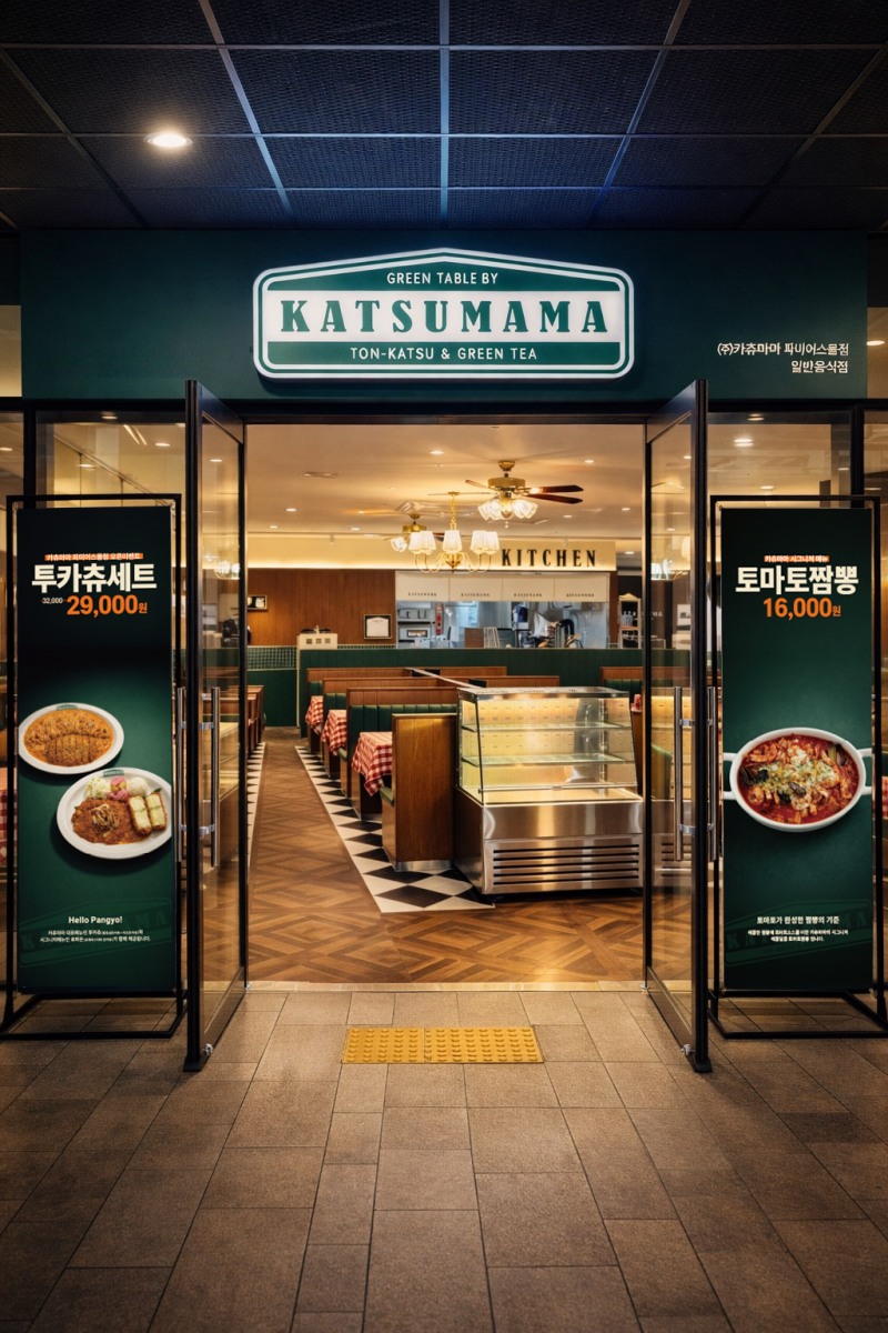 주식회사 카츄마마 판교파미어스몰 직영점 오픈