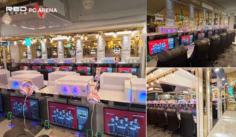 레드포스 PC방 낙성대점 개점…RTX 50 시리즈 및 600Hz 초고주사율 존 구축