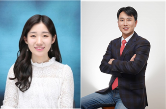 (좌측부터) 곽은지 박사, 오기용 교수. (사진제공=한양대)