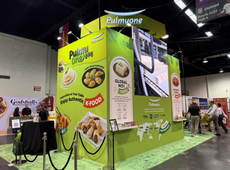 풀무원, 정통성 살린 ‘건강한 K-푸드’ 두부·김치로 美 식품박람회서 경쟁력 입증