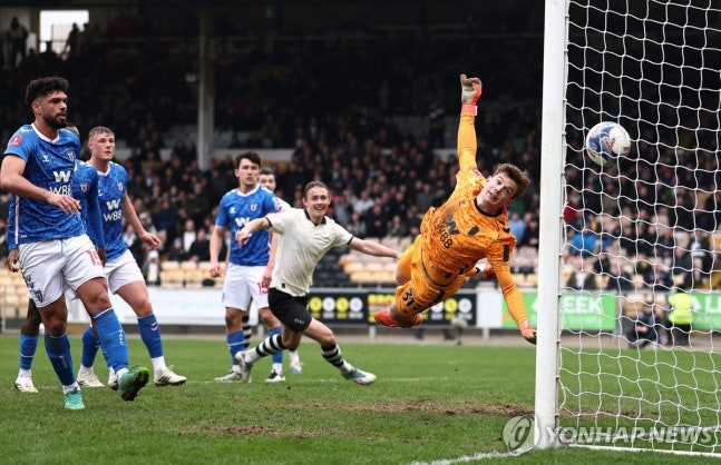 벤 웨인의 결승 골 순간 / 사진=연합뉴스