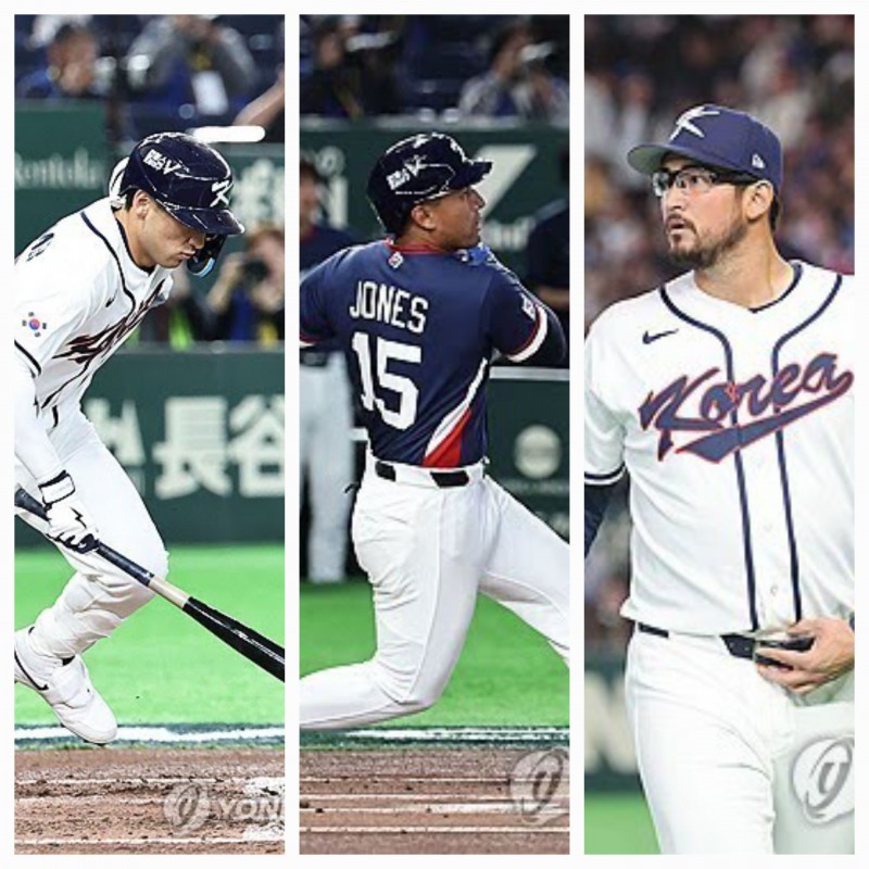 왼쪽부터 위트컴, 존스, 더닝