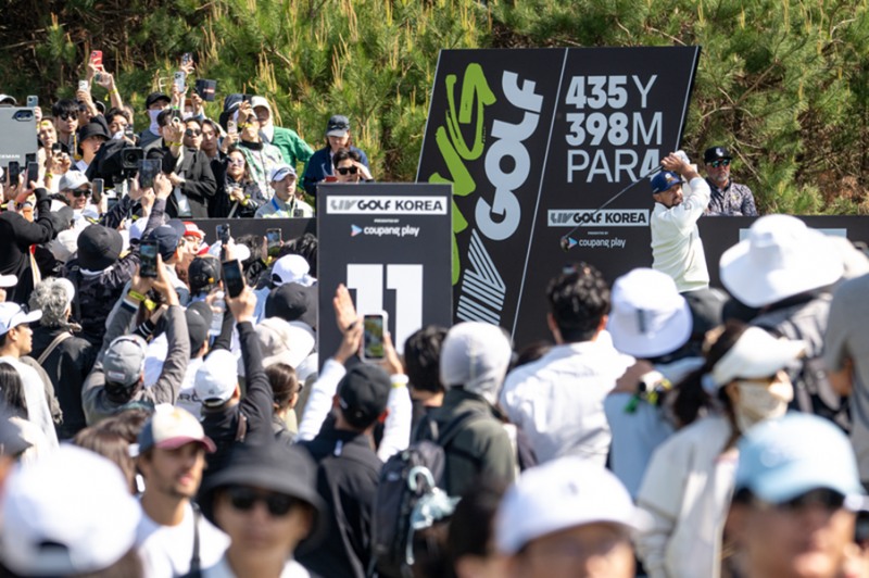 사진은 지난해 한국 대회 모습. / LIV 골프
