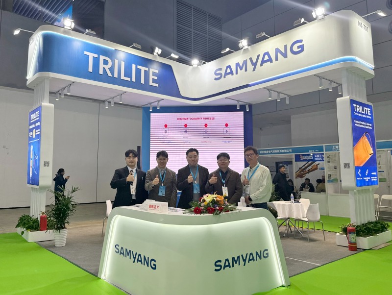 ‘BIO CHINA’에 참가한 삼양사 부스 전경. 사진=삼양사