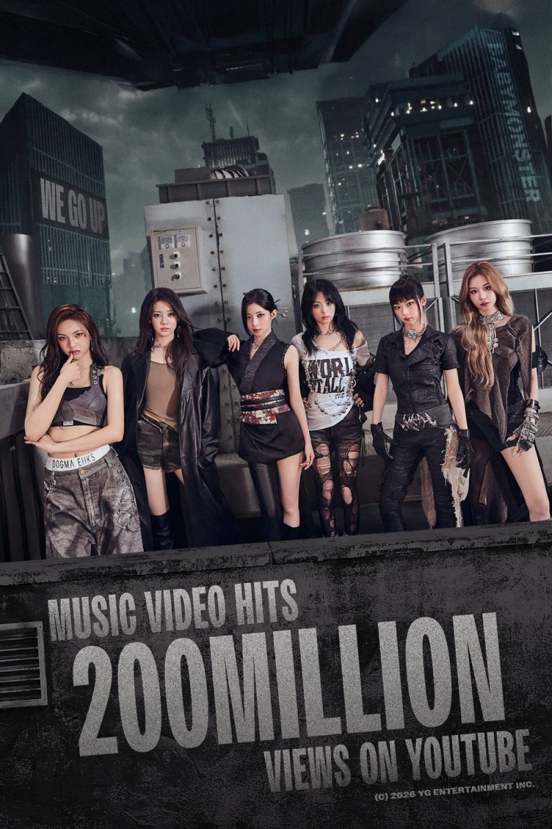 베이비몬스터 'WE GO UP' MV, 150일 만에 2억 뷰…5월 컴백 예고