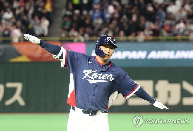 문보경, 호주전에서도 홈런 쾅! / 사진=연합뉴스