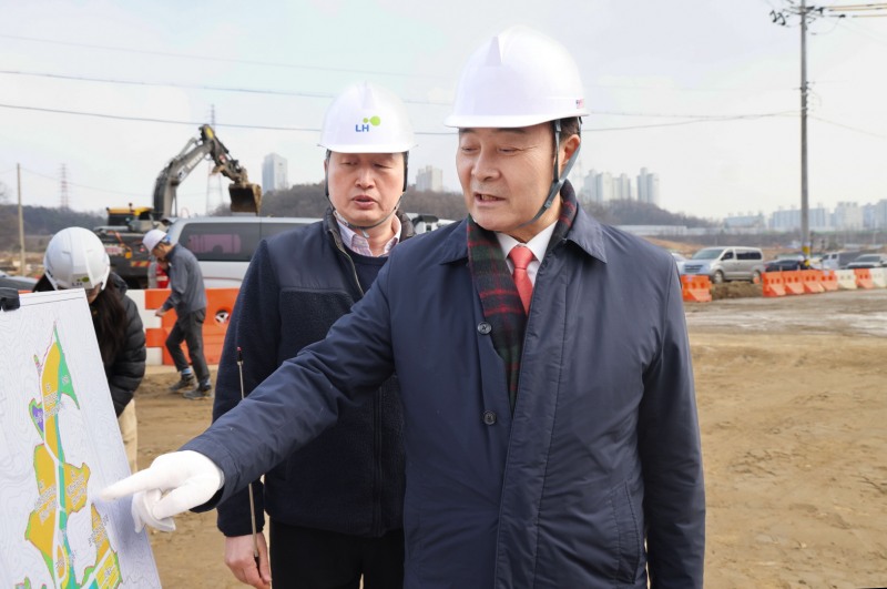 김성제 의왕시장, 부곡 지역 주요 사업 현장 점검