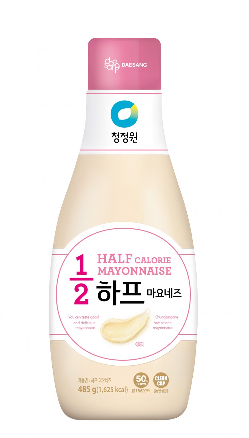 대상 청정원, 칼로리·지방 부담 대폭 줄인 ‘하프 칼로리 마요네즈’ 출시