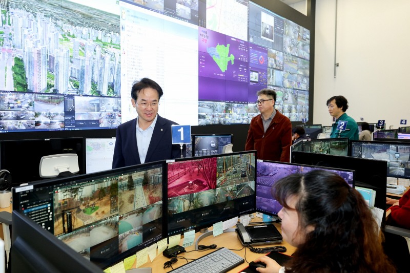 도시전반을 한 눈에 관리하는 고양스마트시티센터