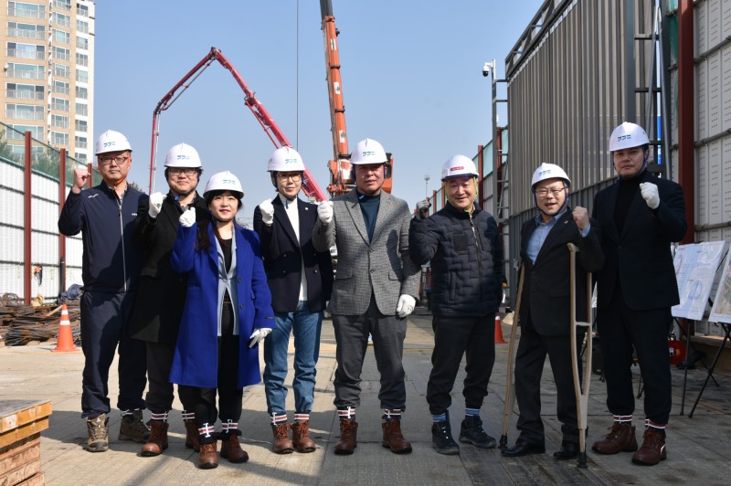 지하철 7호선 도봉산~옥정선 3공구 공사 현장 방문