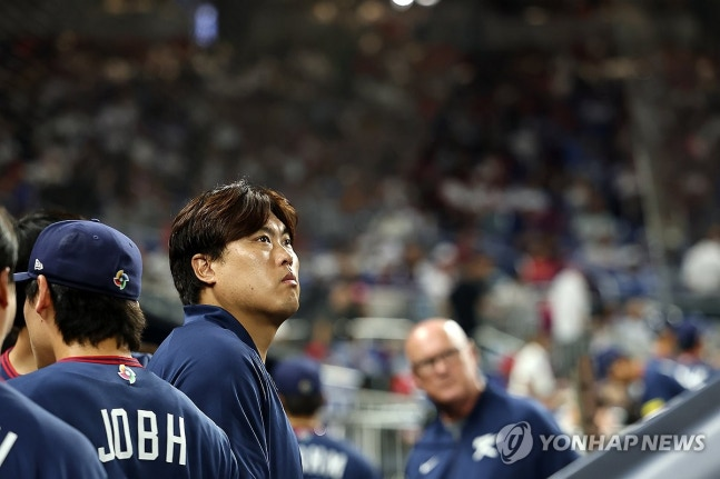 국가대표 류현진 ‘여기까지’ / 사진=연합뉴스
