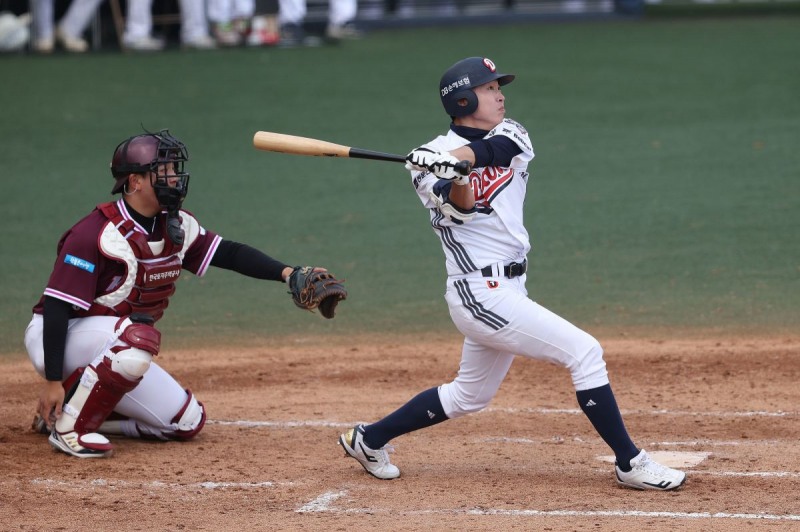 정수빈 / 사진=두산 베어스 제공