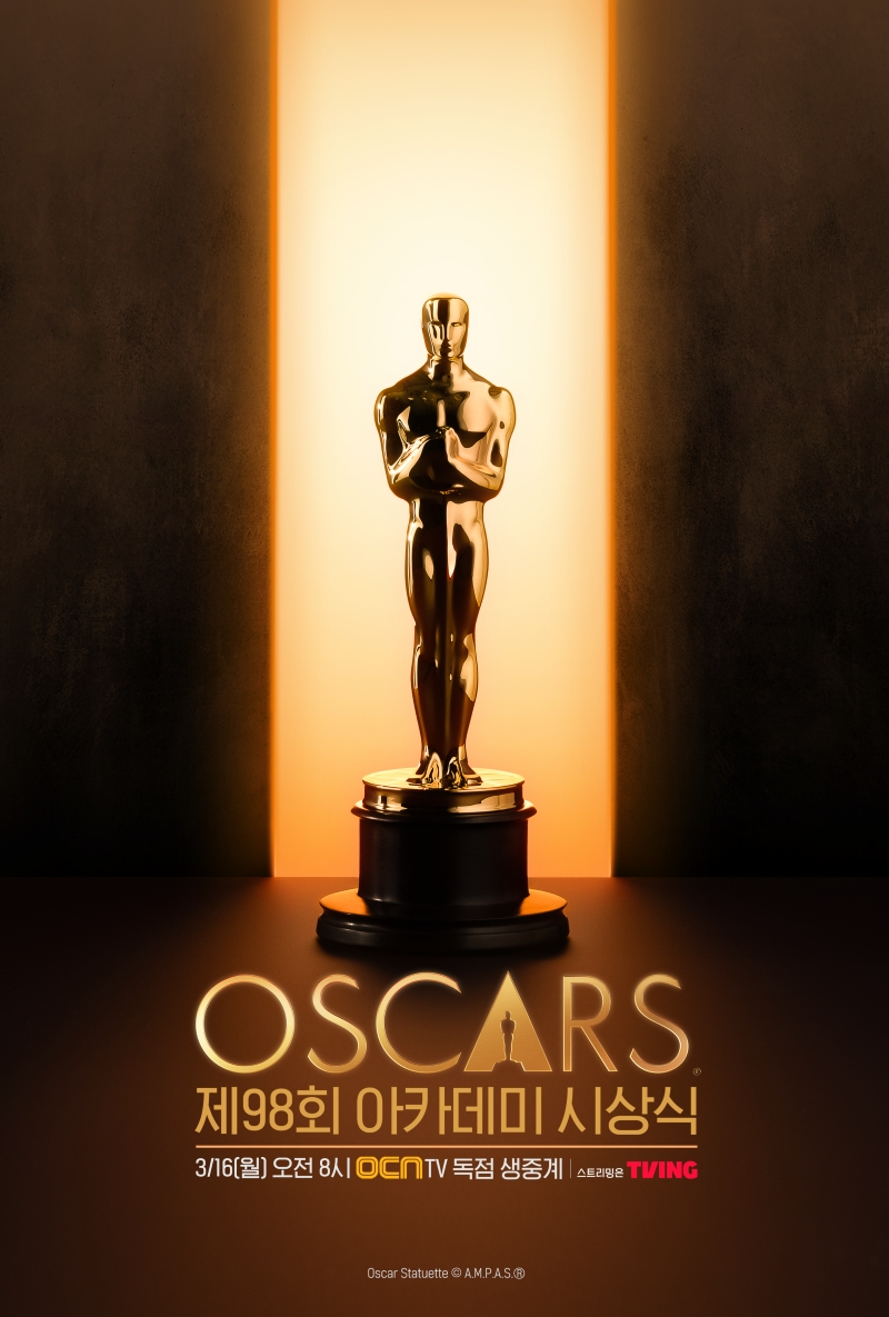 제98회 아카데미 시상식 16일 생중계…'씨너스: 죄인들' 역대 최다 16개 부문 후보