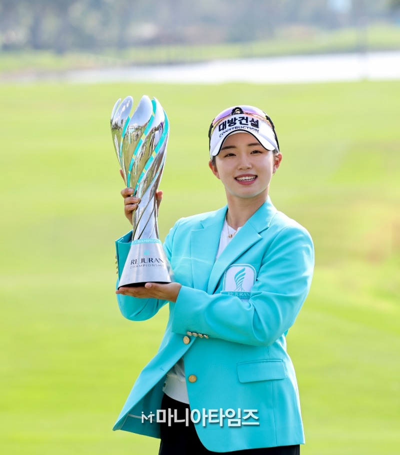 KLPGA 개막전의 여왕 임진영 / 사진=마니아타임즈 손진현 기자