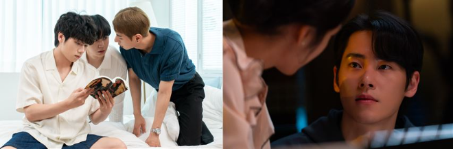 소설 속 주인공과 연애가 시작되었다 스틸컷(좌) / 여왕님의 싸대기를 때렸습니다 스틸컷(우) / 사진제공 = 스튜디오타겟