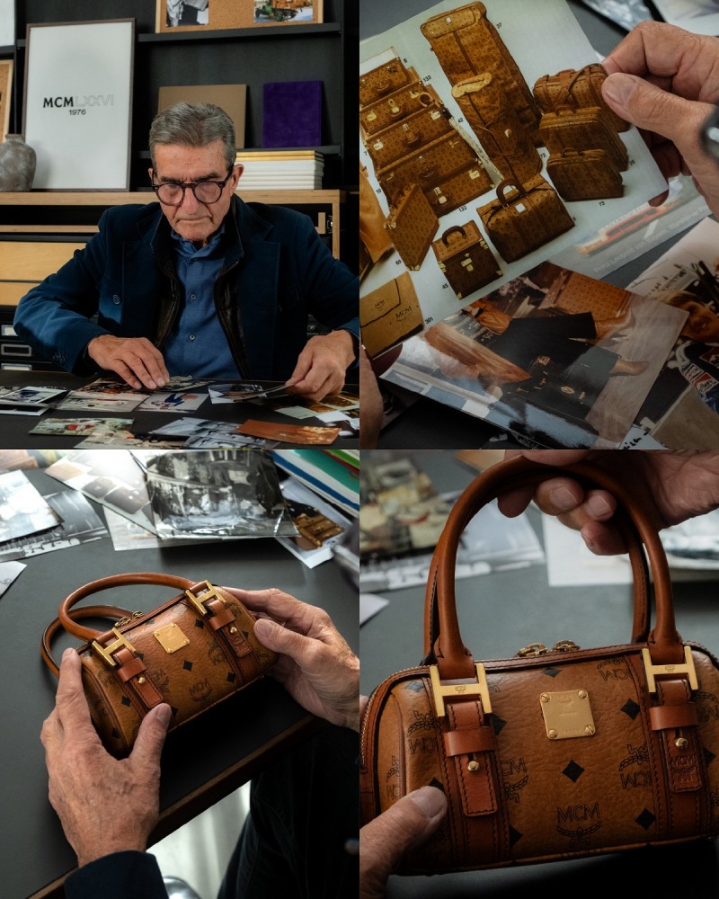▲ MCM의 브랜드 헤리티지를 담은 50주년 기념 이미지 (사진제공=MCM)