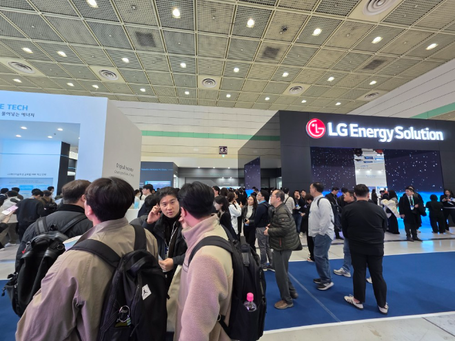 사진=LG에너지 솔루션 부스