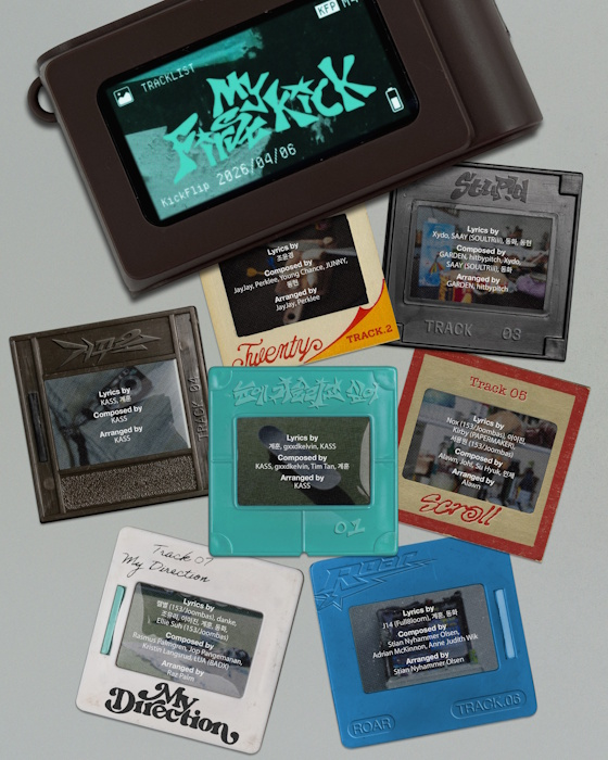 킥플립, 미니 4집 트랙리스트 공개…타이틀곡은 '눈에 거슬리고 싶어'