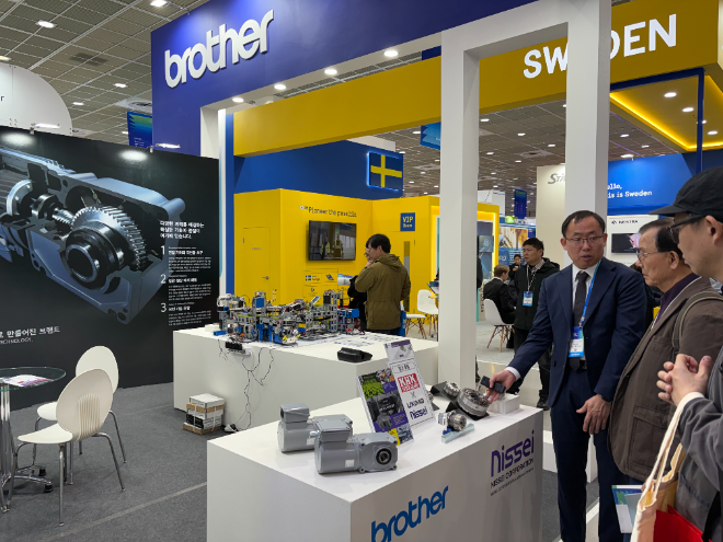 브라더코리아 기어모터 사업부, ‘인터배터리 2026’ 참가…2차전지용 고효율 인덕션 기어모터 소개