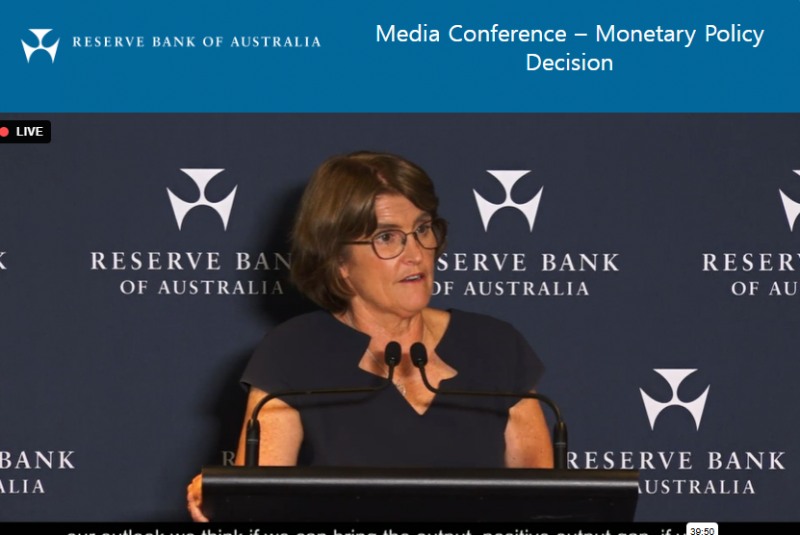 (상보) RBA 불록 총재 “금리 아직 부족…인플레 상방 리스크 더 커”