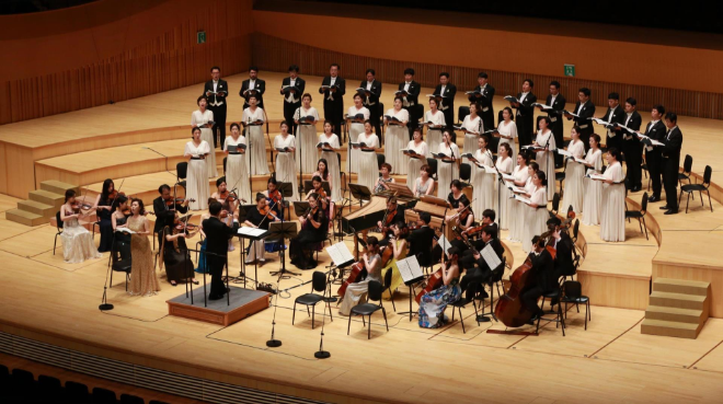 서울모테트합창단. 사진제공=(재)서울모테트음악재단