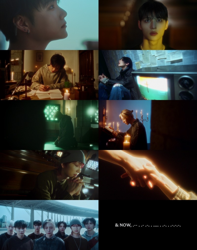 앰퍼샌드원, 4월 컴백 앞두고 암호 담긴 콘셉트 필름 공개 ‘궁금증 UP’