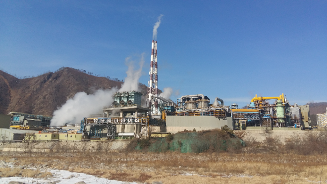 경상북도 봉화군 석포리에 소재한 영풍 석포제련소 전경. 사진= 채명석 기자